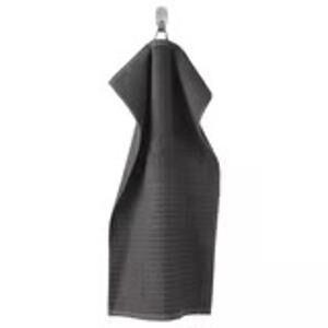 IKEA VÅGSJÖN Dark Gray 100% Cotton Hand Towels Set of 2